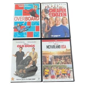 Vintage/Retro DVD Movie Family 4 Film Bundle